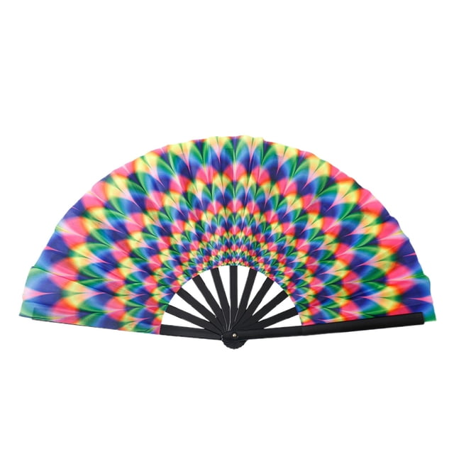 TIELUTT The Fan Art Cloth Craftsmanship Is Of and Durable Baseball Party Decorations Girls First Birthday Decorations Deer Fan Hand Decorations Paper Fans with Handle