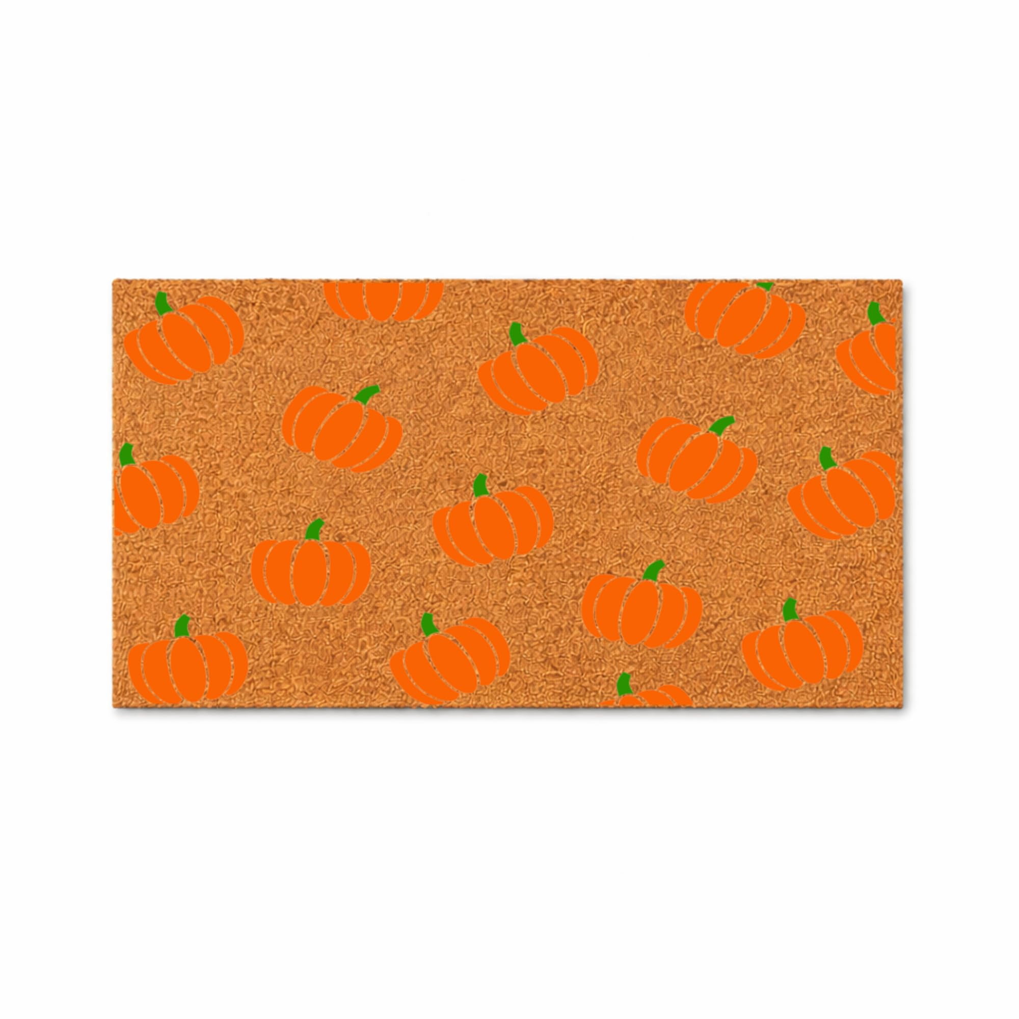 Pumpkin Pattern Door Mat | Fall Doormat | Welcome Mat | Cute Pumpkin Fall Door Mat | Fall Autumn Decor Gift | Home Doormat