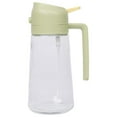 thumbnail image 4 of Dispensador de aceite portátil recargable de 470 ml para restaurante y parrilla. Verde claro, 4 of 9
