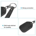 thumbnail image 4 of Uxcell Leather Keychain Blanks, 2 Pack DIY Leather Key Fobs with Key Ring for Laser Engraving, Black, 4 of 6