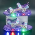 thumbnail image 1 of Zapatos de Disney para niños, novedad de verano, sandalias de playa de malla para niñas elsa, luz led a la moda, sandalias de luz de fondo suave de princesa congelada, plantilla de 15,5 CM Gao Jinjia LED, 1 of 2
