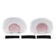 thumbnail image 1 of Accesorios de Casco de Motocicleta Decoración Orejas de Oso con Lentejuelas para Cascos de Motocicleta Bicicleta Esquí Pegatina Blanca 1 Juego, 1 of 6