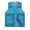 Sky Blue, variant on Bcfgryg Men's Fashion Solid Color Reflective Mesh Vest Lightweight Men's Vest