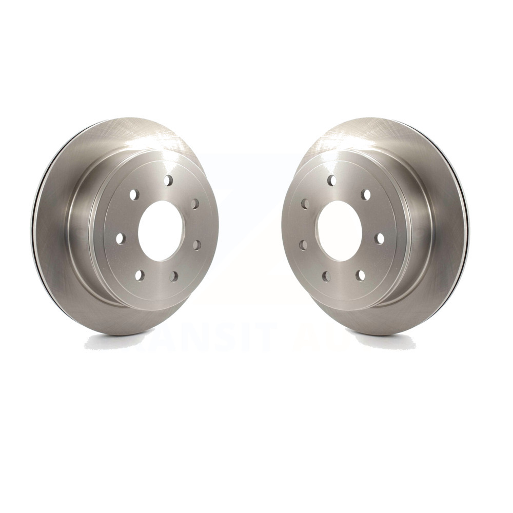 Give Your Ford F-150 Or Lincoln Mark LT Some Serious Stopping Power With This 4-piece Drilled & Slotted Rotor Kit!
