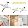 thumbnail image 5 of Bicmte Drywall Anchor with Screw Kit - 50 Set Nylon Plastic Drywall and Hollow Wall Anchor Kit, 5 of 8