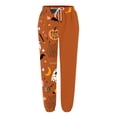 thumbnail image 4 of WILLBEST Pantalones Casuales para Mujer, Cómodos Pantalones Deportivos con Estampado de Halloween, Cintura Elástica Suave, para Uso Diario, Versátiles para Otoño E Invierno. Extra Grande, 4 of 4