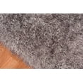 thumbnail image 3 of AMER Dark Gray Shag Area Rug 2'x3', 3 of 7