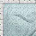 thumbnail image 2 of oneOone Cotton Cambric White Fabric Merry Christmas Dress Material Fabric Print Fabric By The Yard 56 Inch Wide-V0U, 2 of 4