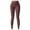 Red, variant on High Waisted Leggings Women Butt Lifting Pants Full Length Workout Elastic Yoga Pants Stretch Shapewear Running Tight-fitting Sports Casual Soft Pants Breathable Pants Brown M