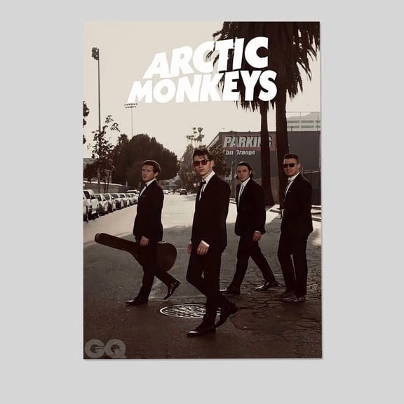 Arctic Monkeys Band Vintage Music Poster, 8x12 UNFRAMED