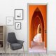 thumbnail image 2 of (77x200cmF)Door Sticker Trompe l'oeil Effect 3D Interior PVC Wall Stickers for Decoration Wall Living Room Kitchen Bedroom Bathroom Wallpaper, 2 of 5