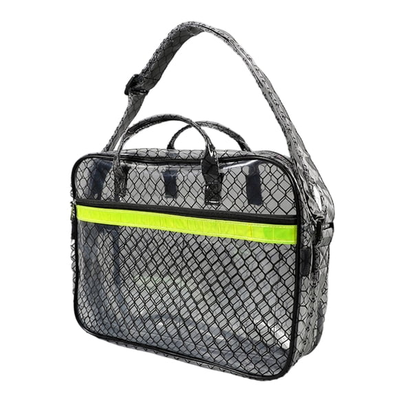 Antistatic Clear PVC Bag Cleanroom Engineer Tool Computer Working Bags for Women Men Shoulder Crossbody Pouch
