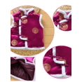 thumbnail image 4 of HOTWINTER Kids Boys Girls Vest Chinese Traditional Style Tang Suit Waistcoat, 4 of 5