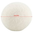 thumbnail image 5 of BIMZUC 6-Pack Natural Wool Dryer Balls, 6cm Fabric Softener Alternative for Faster Drying, Static Reduction & Hypoallergenic Laundry Care, 5 of 5