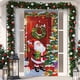 thumbnail image 5 of Decoración navideña para puerta de 6,66 x 2,99 pies, con Papá Noel como regalo, ideal para fiestas navideñas., 5 of 5