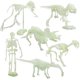 thumbnail image 2 of Juguete De Huesos De Dinosaurios Simulados, Modelo De Esqueleto Humano Luminoso, Juguete De Halloween, Fiesta De Disfraces seitruly FN005819-00, 2 of 6