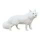 thumbnail image 1 of Decoración De Jardín De Piel Artificial Blanca - 14 "Ornamento De Jardín DYNWAVEMX Estatua animal artificial, 1 of 5