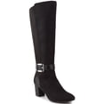 thumbnail image 1 of Karen Scott Womens Isabell Faux Leather Tall Knee-High Boots, 1 of 3