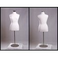 thumbnail image 5 of White Female Large Size 14-16 Mannequin Dress Body Form #F14/16W+BS-04, 5 of 5