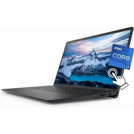 Dell Inspiron 3000 15.6" FHD Touchscreen Laptop,11th Gen i7-1135G7,32GB RAM,1TB SSD,Intel Iris X Graphics ,Anti-Glare,Wi-Fi and Bluetooth,Windows 11 Home, Black