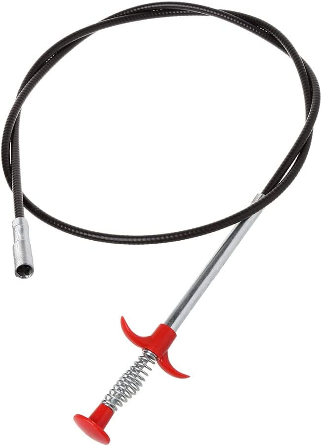 Sewer Snake, Plumbing Snake Drain Auger Pipe Dredging, Clogged Sink