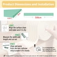 thumbnail image 4 of Corner Protector for Baby, 5M Widen Edge Protector with Adhesive Backing, Baby Child Proofing Foam Set and Safe for Table, Desk, Fireplace, White, 4 of 7