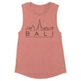thumbnail image 1 of Skyline Bali Women's Muscle Tank Medium Desert Pink, 1 of 5