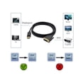 thumbnail image 3 of Convertisseur Support Displayport, 1.8M Displayport Mâle pour Multimédia Haute Définition, 3 of 8