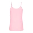 thumbnail image 5 of OIOLOYJM Oversized Camisole for Women Casual Adjustable Spaghetti Strap Tank Top Cotton Fashion Cozy Cami Undershirts Pink XL, 5 of 6