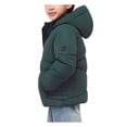 thumbnail image 6 of Rokka&Rolla Boys' Grid Winter Coat Kids' Fleece Lined Jacket, 6 of 11