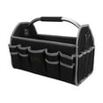 thumbnail image 2 of Tool Box, Heavy-duty Multi-compartment Organizer Case, 41x27x22cm Large Capacity with Wide-mouth Opening & Waterproof Coating, for Easy Access and Secure Tool Storage, Ideal for Contractors, Ihhxbs, 2 of 6