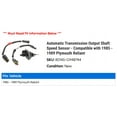 thumbnail image 2 of Automatic Transmission Output Shaft Speed Sensor - Compatible with 1985 - 1989 Plymouth Reliant 1986 1987 1988, 2 of 2