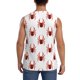 thumbnail image 4 of Balery Spiders Insects Camisetas sin mangas para hombre, absorbe la humedad y protege contra el mal olor.-XX-Large, 4 of 7