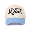 thumbnail image 2 of WAYUTE Father's Day Embroidered Letter Hard Top Sun Protection Baseball Visor Cap for Unisex Stylish Hat Casual Outdoor, 2 of 3