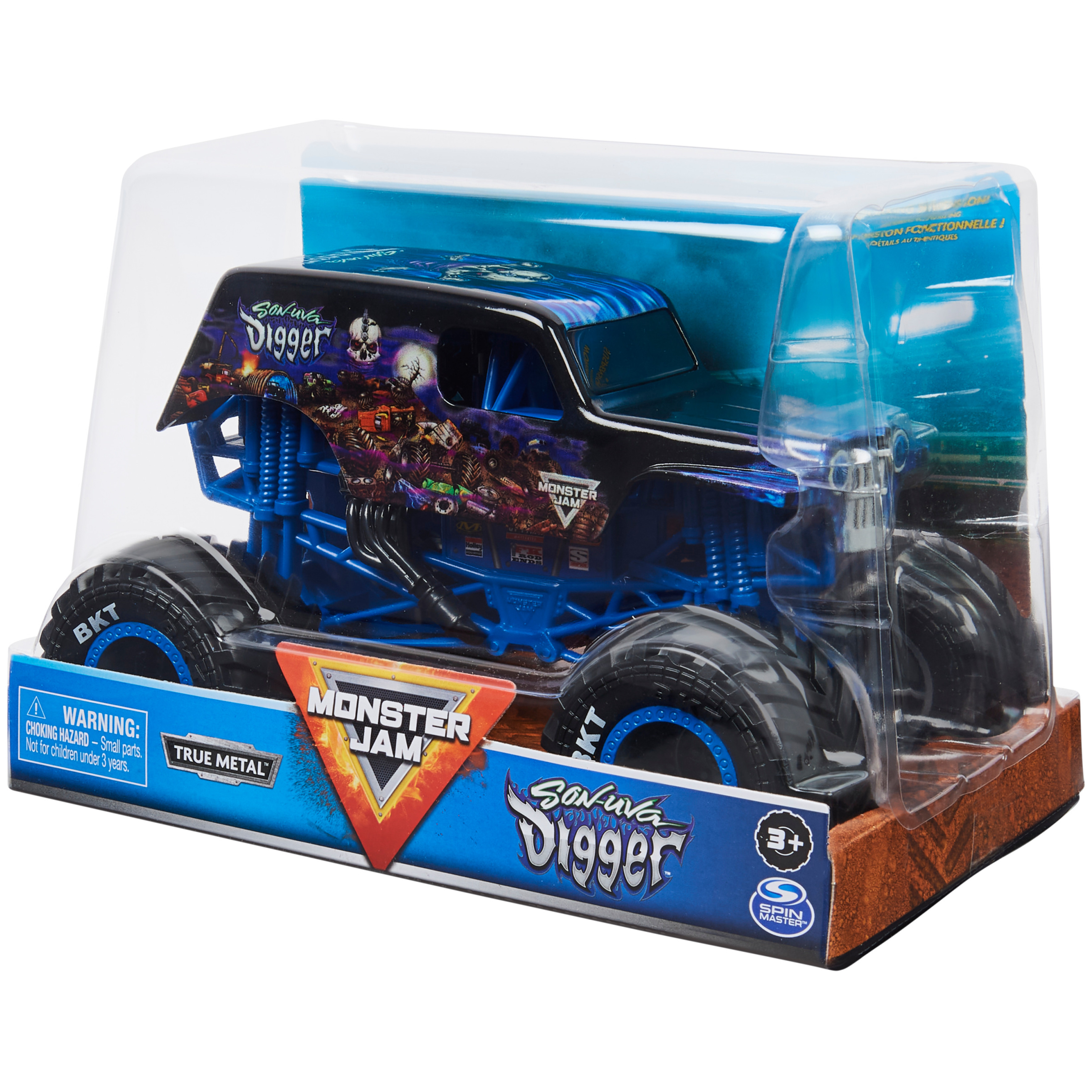 Monster Jam Son-Uva Digger Monster Truck Die-Cast Vehicle 1:24 Scale