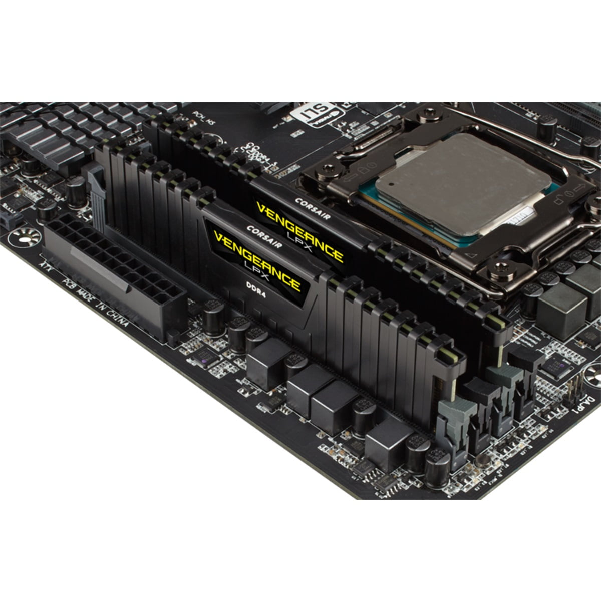 CORSAIR Vengeance RGB RS - DDR4 - kit - 32 Go: 2 x 16 Go - DIMM 288 broches  - 3200 MHz / PC4-25600 - CL16 - 1.35 V - mémoire sans tampon - non ECC -  noir - Mémoire RAM - Achat & prix