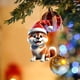 thumbnail image 2 of Christmas Kitty Car Pendant Backpack Pendant Christmas Home Decoration, 2 of 3