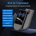 thumbnail image 2 of Traductor con IA 4G, Grabador, Compatible con 148 Idiomas, Traducción en Tiempo Real, Traducción Sin Conexión, ChatGPT, Traductor de Voz y Fotos., 2 of 5