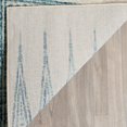 thumbnail image 5 of SAFAVIEH Evoke Keisha Abstract Area Rug, Ivory/Turquoise, 6'7" x 9', 5 of 7