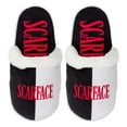 thumbnail image 3 of ODD SOX, Scarface, Fun Plush Indoor Novelty Slipper, Big Cozy, Medium, 3 of 4