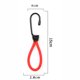 thumbnail image 4 of Tensor de gancho rojo de 12 piezas, tensor de gancho tensor elástico para acampar con gancho, correa elástica para lonas de 15,4 cm JM MX-0138297FYD, 4 of 5