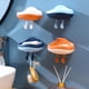 thumbnail image 4 of Soporte de esponja Matsuzay montado en la pared para baño Blanco, 4 of 6