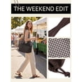 thumbnail image 5 of Gustave Large Mesh Tote Bag for Women Summer Hobo Beach Bag Slouchy Trendy Shoulder Handbag Purse for Vacation Travel - Coffee, 5 of 10