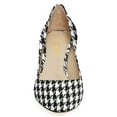 thumbnail image 5 of XYD Women Chunky Block Heels Round Toe Shoes Comfortable Party Office Pumps Slip Ons Size 12.5 Houndstooth, 5 of 5