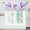 Lavande Violet Fleurs, variante sur Rideaux Fleurs Lavande Violet Salon Salle de Bain Chambre Rideaux Rustiques Habillages de Fenêtre Petits Rideaux de Café