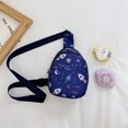 thumbnail image 3 of Bolso Pecho para Bolso Bandolera Informal Mochilas Lindas para (azul Oscuro), 3 of 5