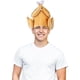 thumbnail image 1 of Sombrero de pollo para adultos, sombrero de peluche, disfraz de festival folclórico, fiesta temática de carnaval, 1 of 6