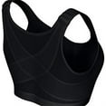 thumbnail image 4 of Inevnen Women Sports Bra Front Closure with Adjustable Straps Wirefree Racerback Top, 4 of 8