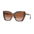 thumbnail image 2 of Burberry BE 4366F Plastic Womens Cat-Eye Sunglasses Havana Brown 55mm Adult, 2 of 5