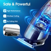 Hair Clippers for Men, Hair Trimmer, Men's Grooming Kit, Beard Trimmer, 15 in 1 Cordless Electric Hair Clipper Kit, USB Rechargeable Waterproof Hair Cutting Kit